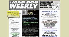 Desktop Screenshot of maddogproductions.com